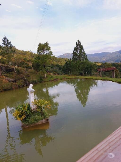 Cabana Recanto Do Arruda Para Casal Em Aguas Mornas Exterior foto